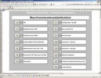 Maschinenstundensatzkalkulation in Excel
